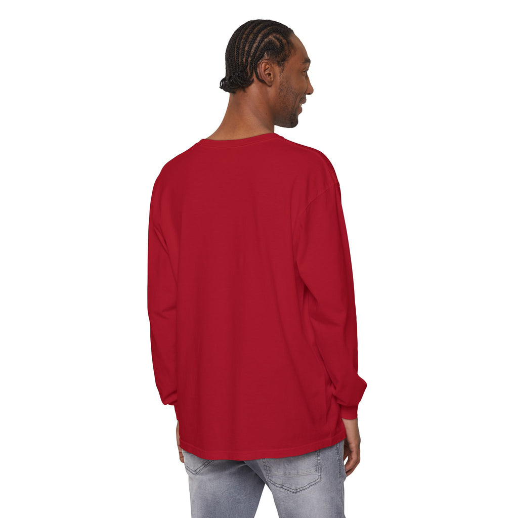 Calm Is a Choice Long Sleeve Tee — Zen Stack Stones & Bamboo Relaxation Shirt