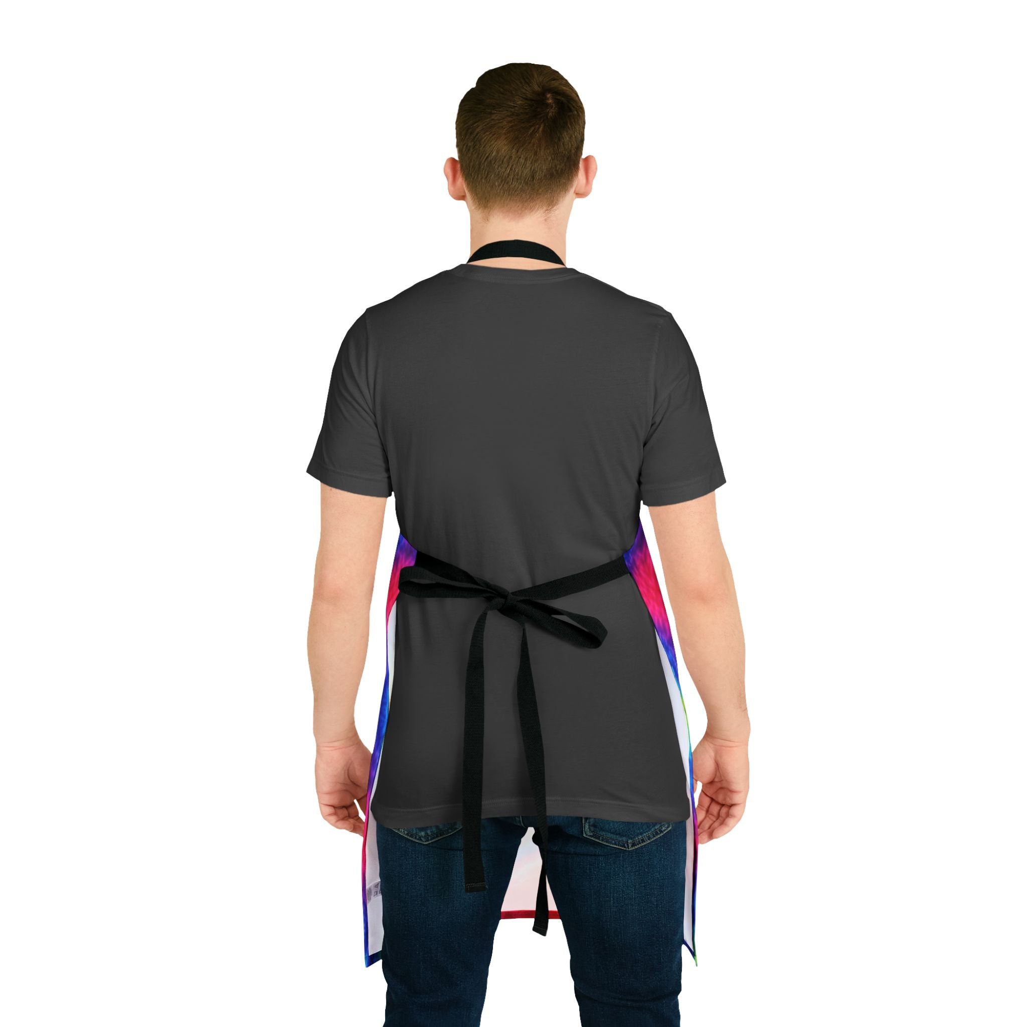 Tie-Dye "The Grill Daddy" Apron — Fun BBQ Gift for Dad
