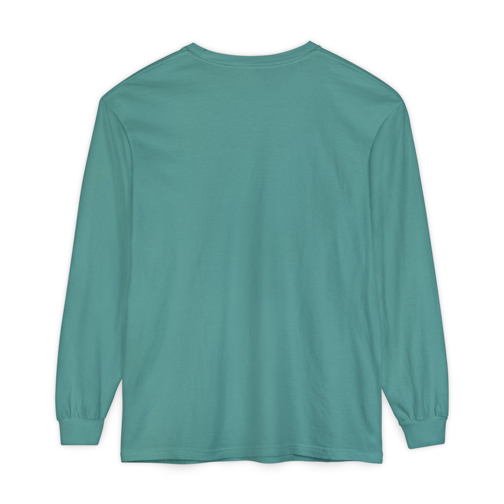Calm Is a Choice Long Sleeve Tee — Zen Stack Stones & Bamboo Relaxation Shirt