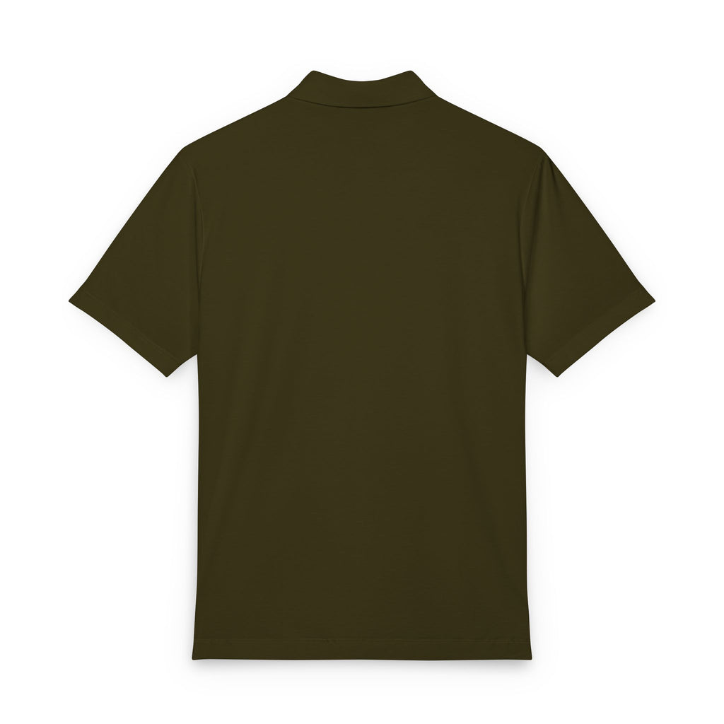 Centered & Strong Polo — Men's Stretch Jersey Polo
