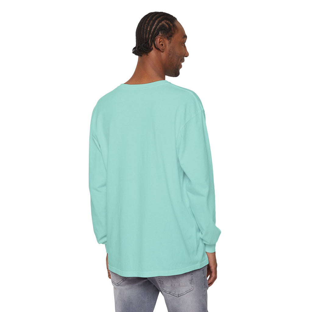Calm Is a Choice Long Sleeve Tee — Zen Stack Stones & Bamboo Relaxation Shirt