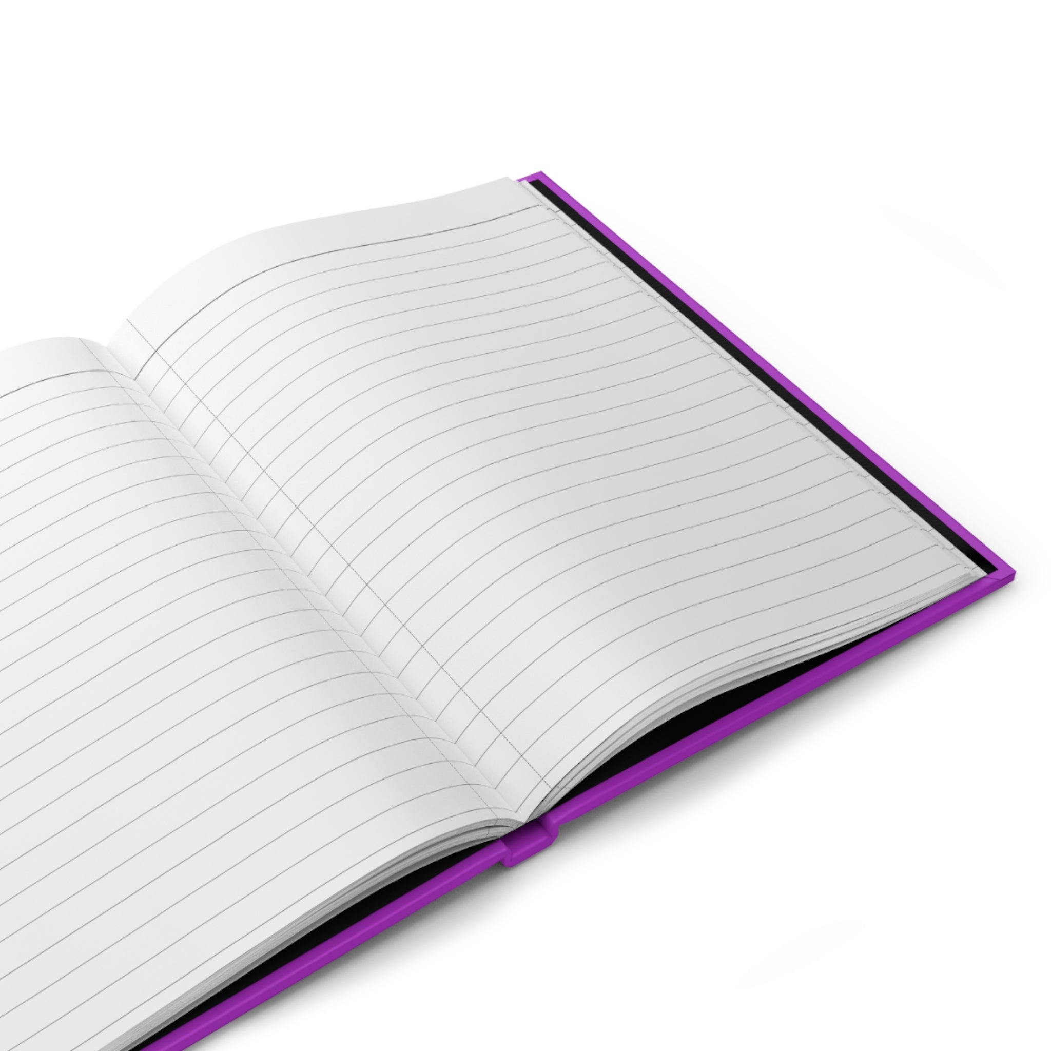 Hardcover Journal — "Strong Enough to Be Kind" Martial Arts Black Belt Inspirational Notebook