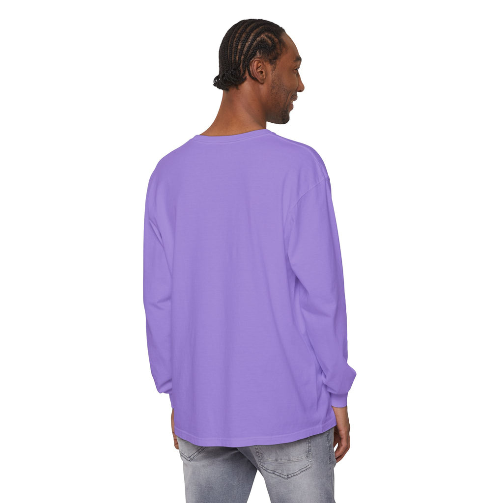 Calm Is a Choice Long Sleeve Tee — Zen Stack Stones & Bamboo Relaxation Shirt
