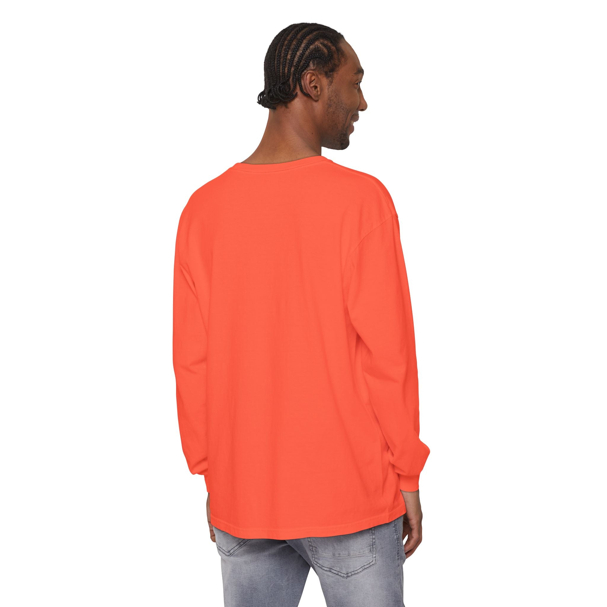 Calm Is a Choice Long Sleeve Tee — Zen Stack Stones & Bamboo Relaxation Shirt