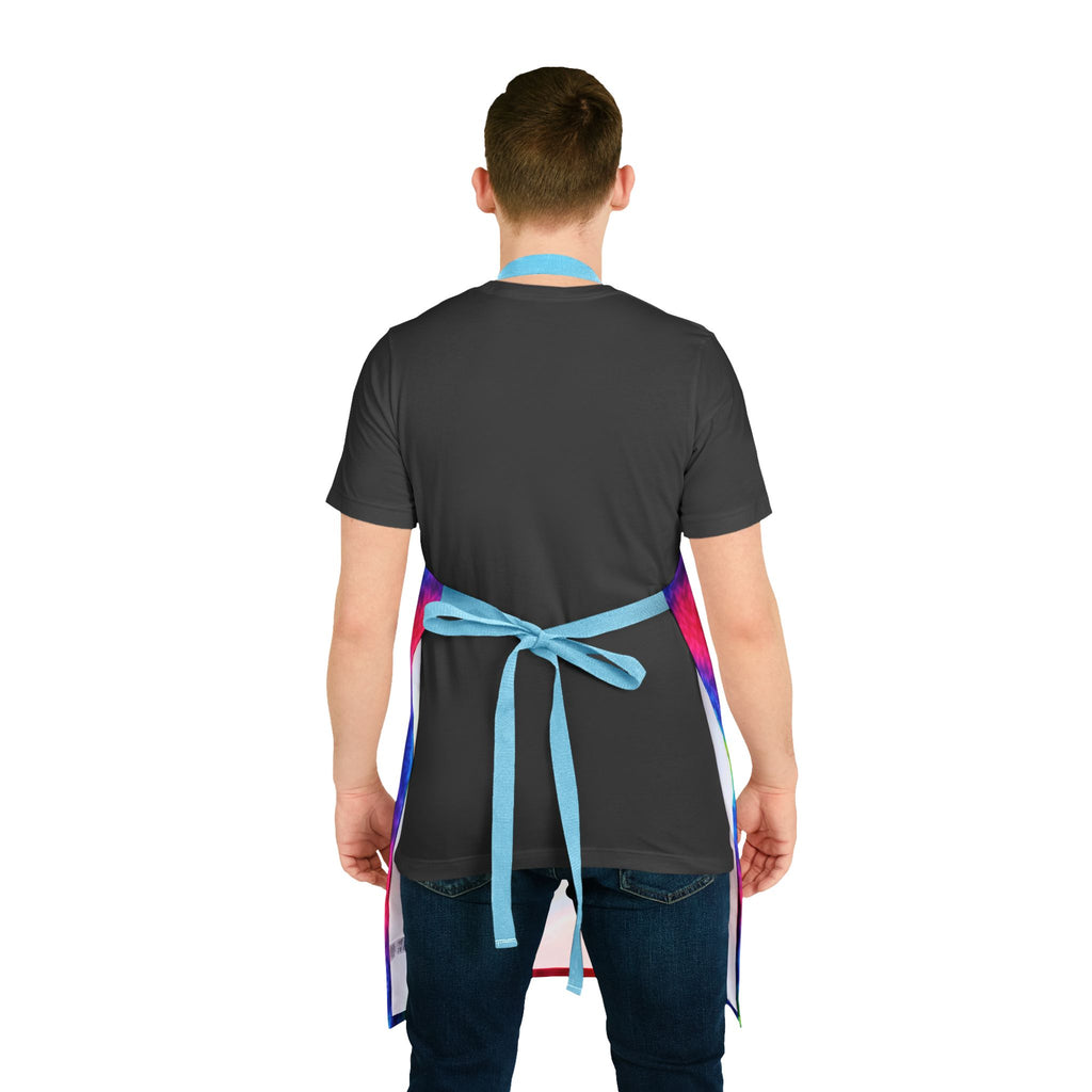 Tie-Dye "The Grill Daddy" Apron — Fun BBQ Gift for Dad