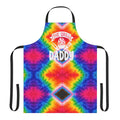 Tie-Dye "The Grill Daddy" Apron — Fun BBQ Gift for Dad