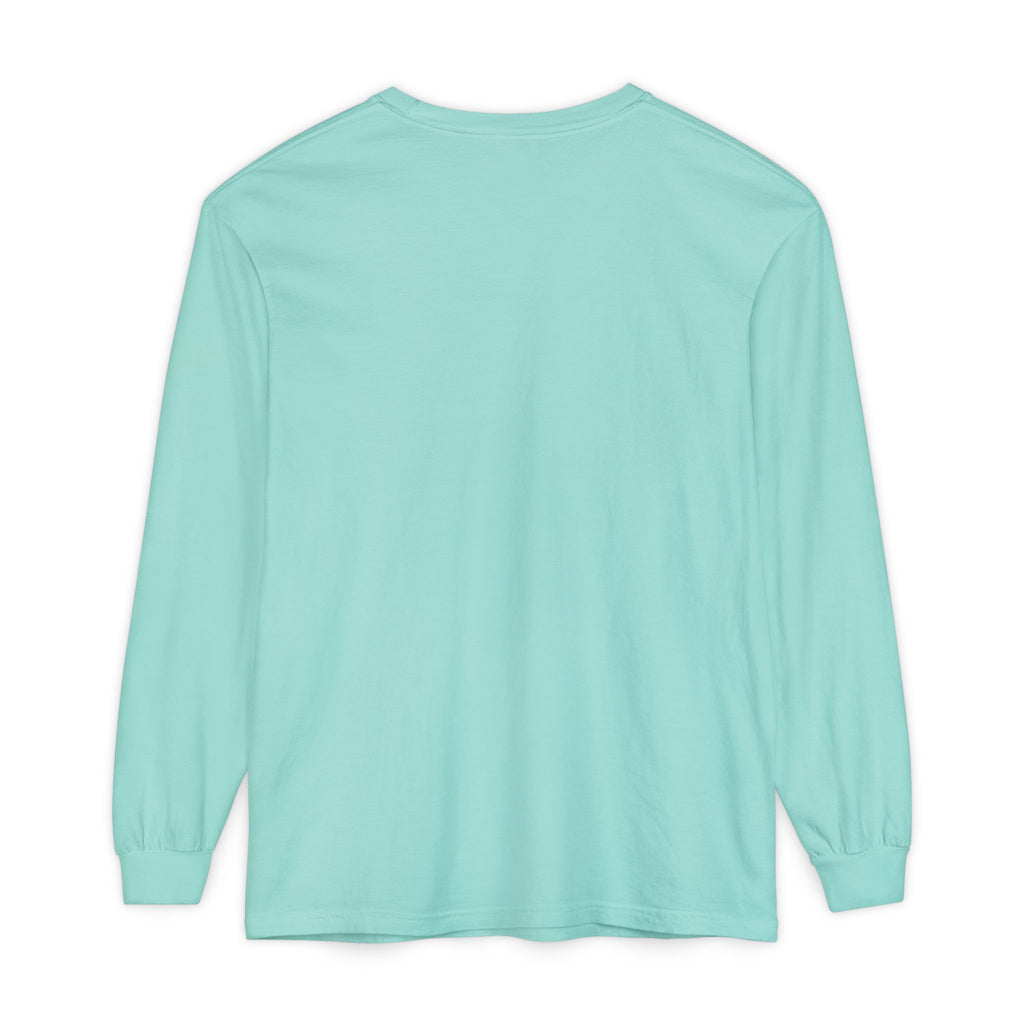 Calm Is a Choice Long Sleeve Tee — Zen Stack Stones & Bamboo Relaxation Shirt