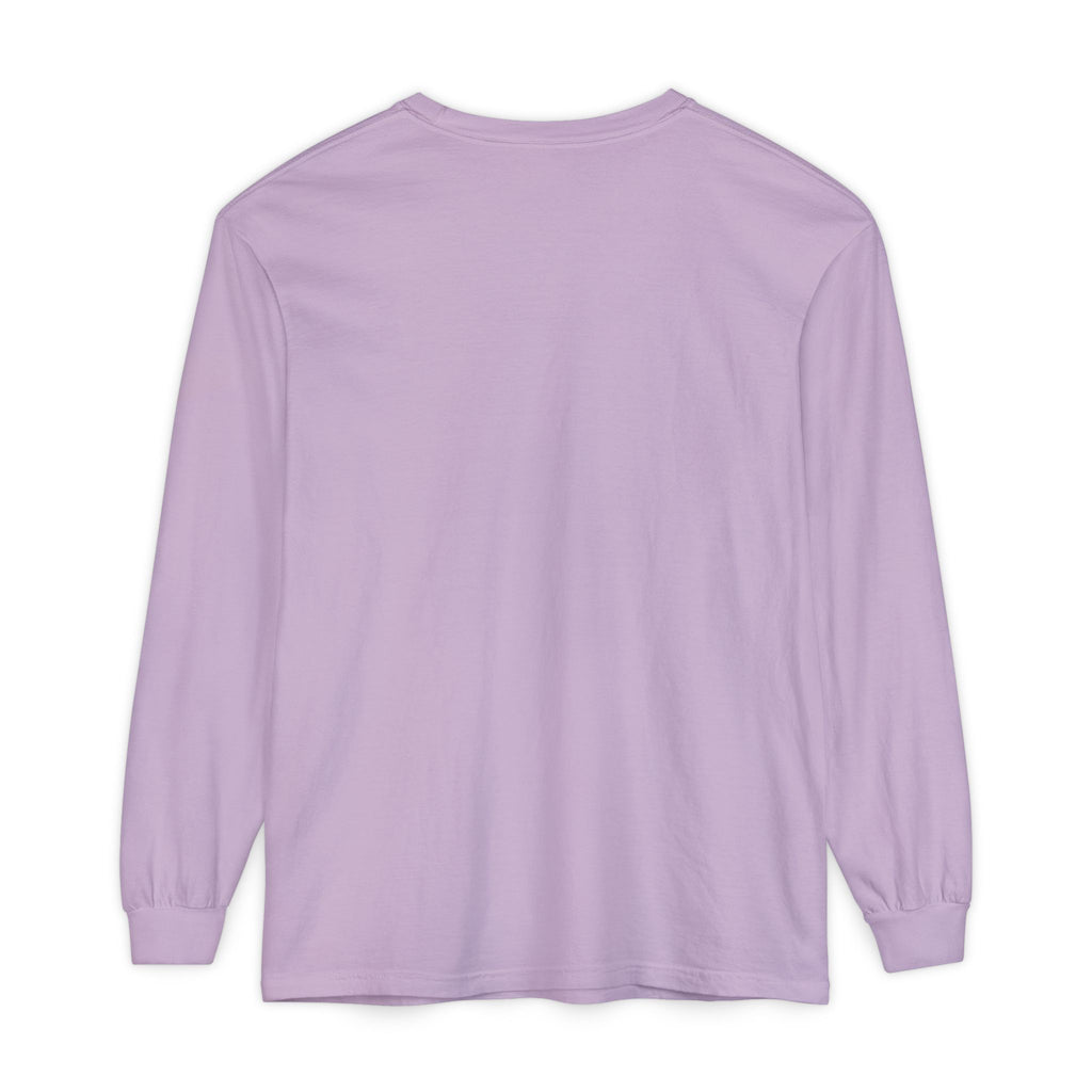 Calm Is a Choice Long Sleeve Tee — Zen Stack Stones & Bamboo Relaxation Shirt