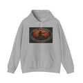 Centered & Strong Hoodie — Karate Silhouette Retro Sunset Sweatshirt