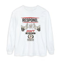 Respond Don't React Long Sleeve T‑Shirt