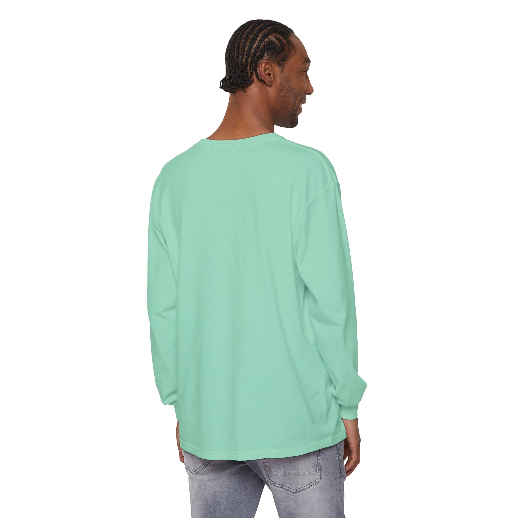 Respond Don't React Long Sleeve T‑Shirt