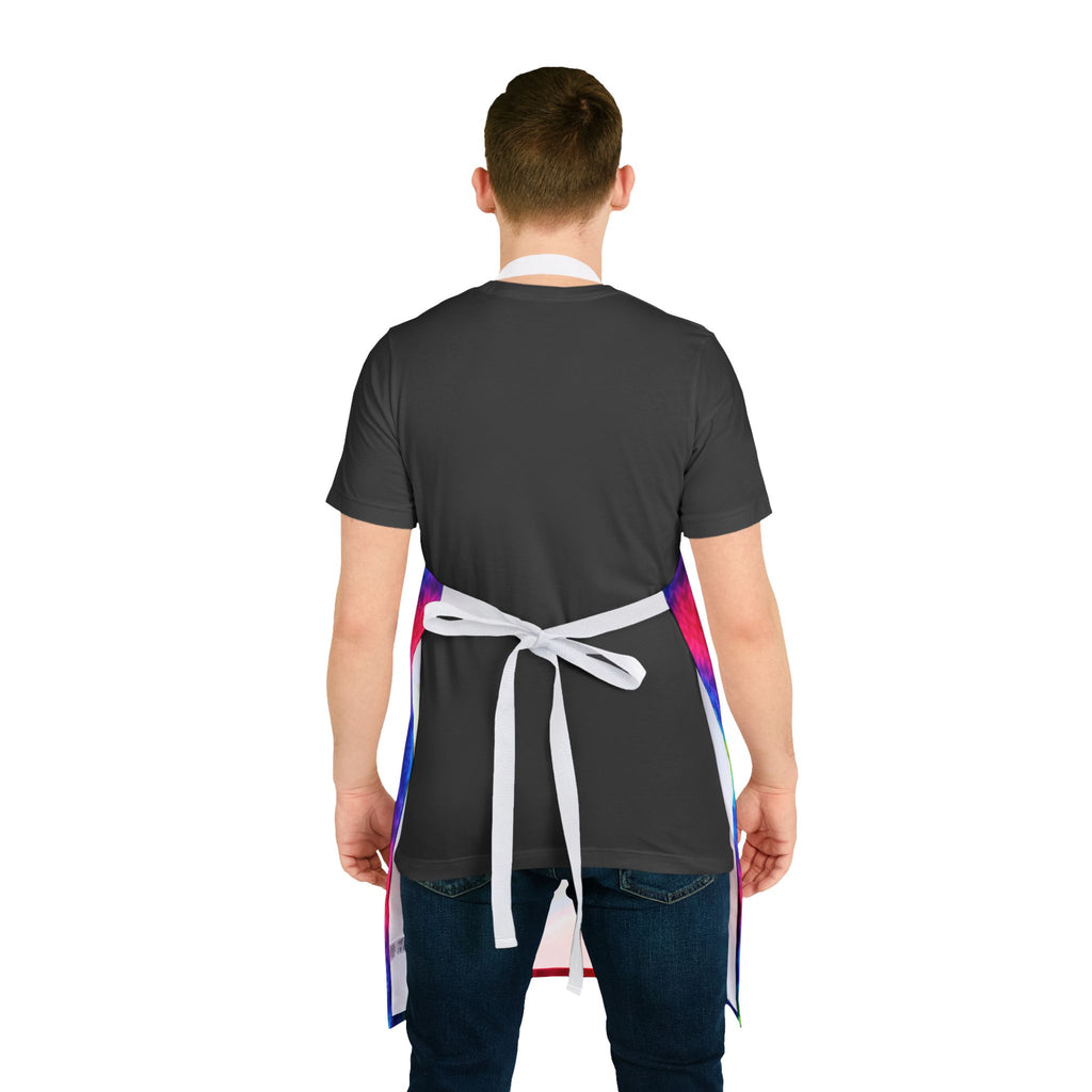 Tie-Dye "The Grill Daddy" Apron — Fun BBQ Gift for Dad