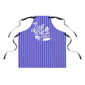 Apron — "Just Roll With It" Striped Baking Apron