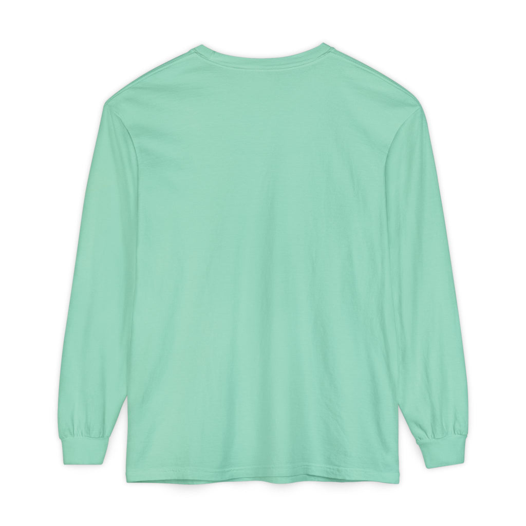 Calm Is a Choice Long Sleeve Tee — Zen Stack Stones & Bamboo Relaxation Shirt