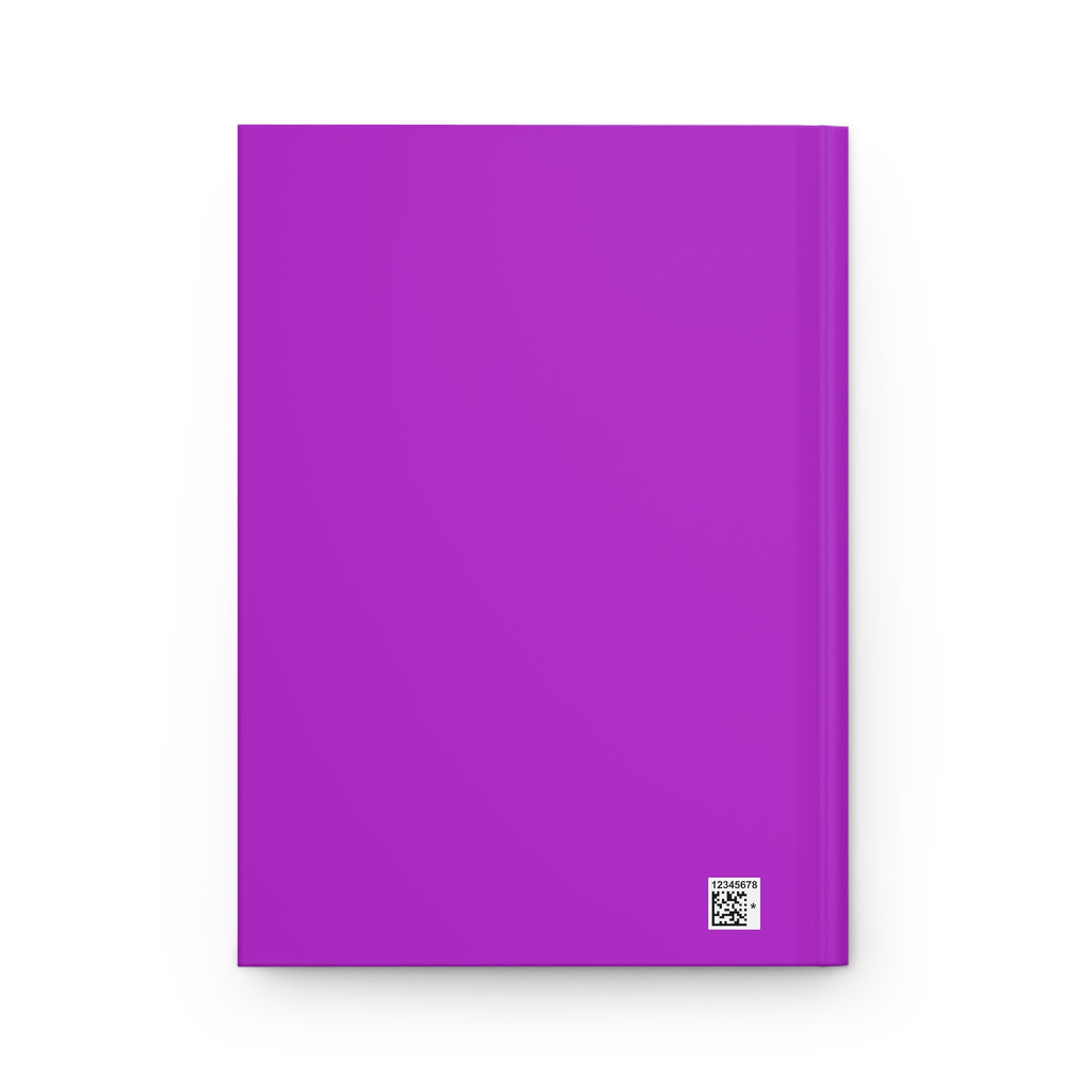 Hardcover Journal — "Strong Enough to Be Kind" Martial Arts Black Belt Inspirational Notebook