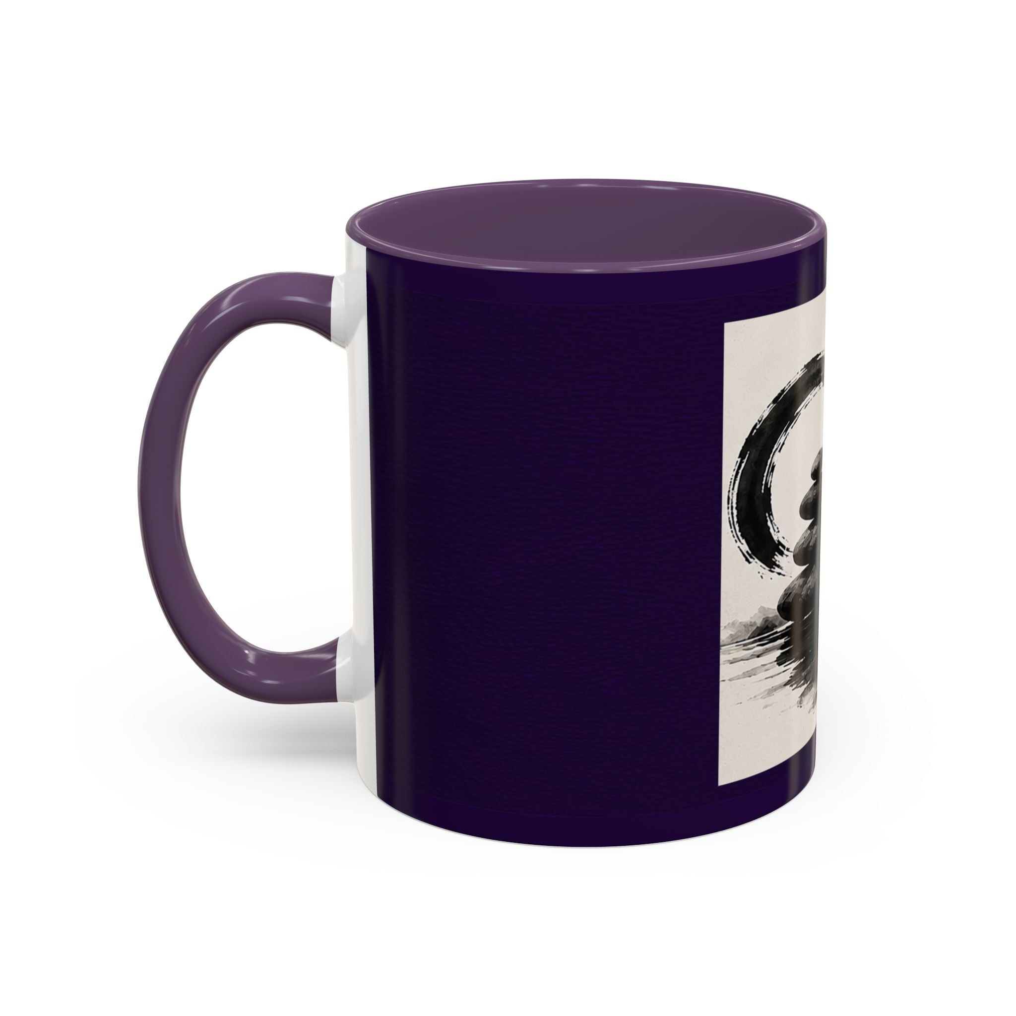 Zen Stacked Stones Coffee Mug – "Aware, Focused, Grounded, Strong, Centered" Accent Mug