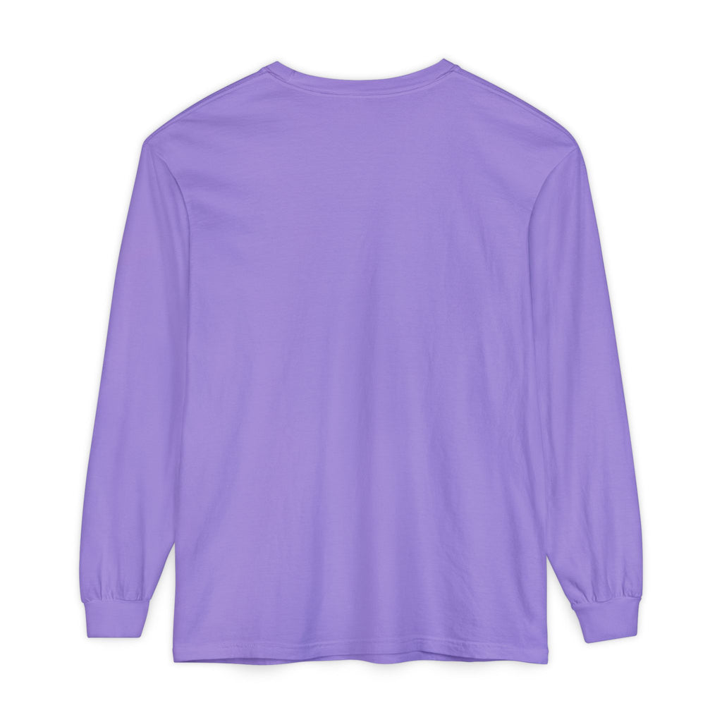 Calm Is a Choice Long Sleeve Tee — Zen Stack Stones & Bamboo Relaxation Shirt
