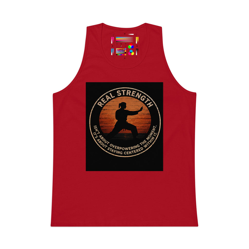 Real Strength Martial Arts Tank Top — Men's Workout Tank