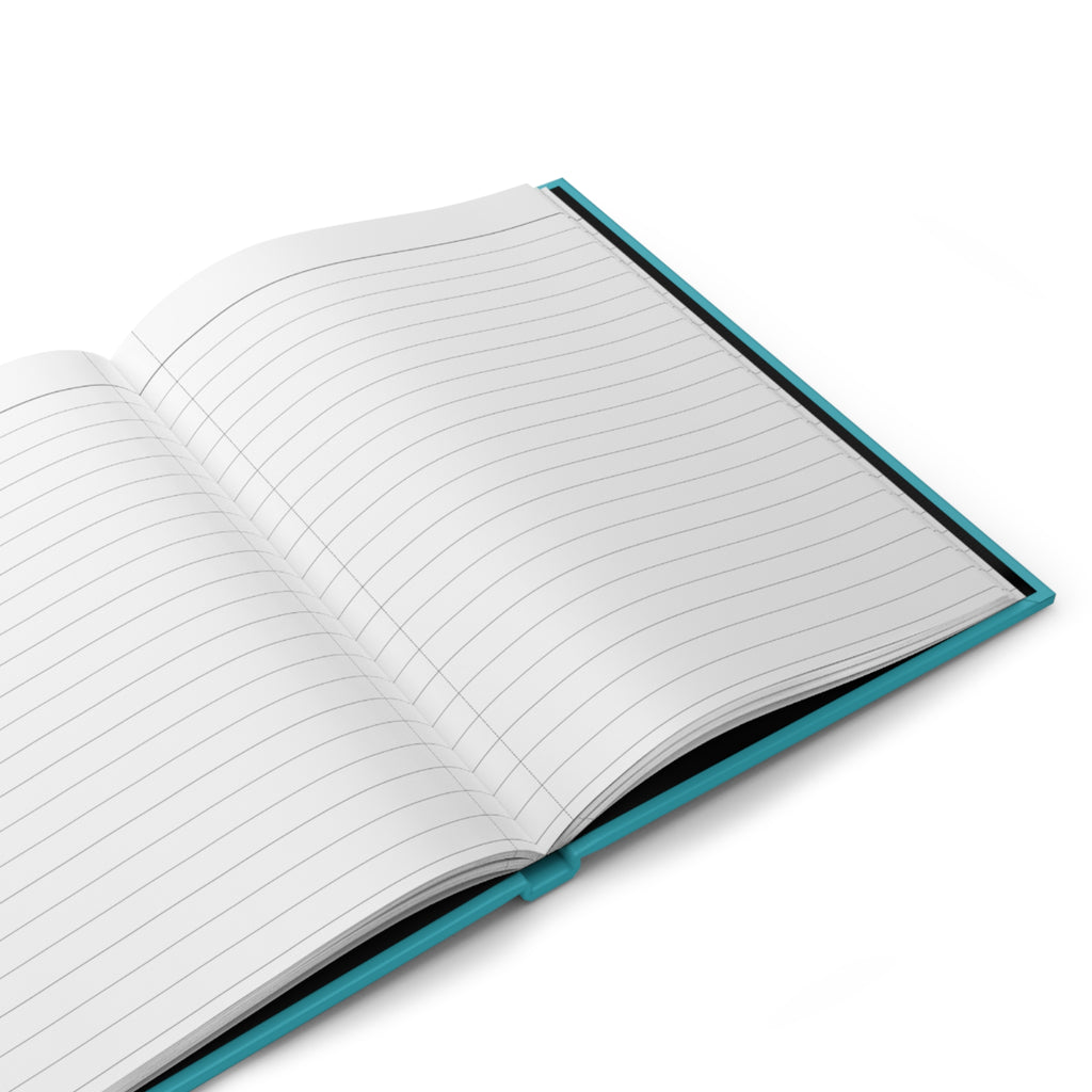 Calm • Aware • Ready Hardcover Journal — Zen Stone Stack Meditation Notebook