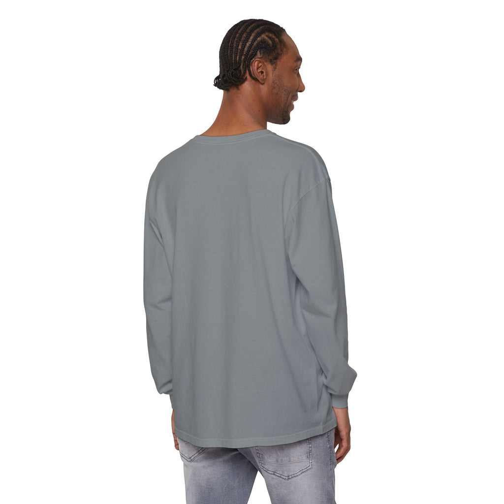 Calm Is a Choice Long Sleeve Tee — Zen Stack Stones & Bamboo Relaxation Shirt