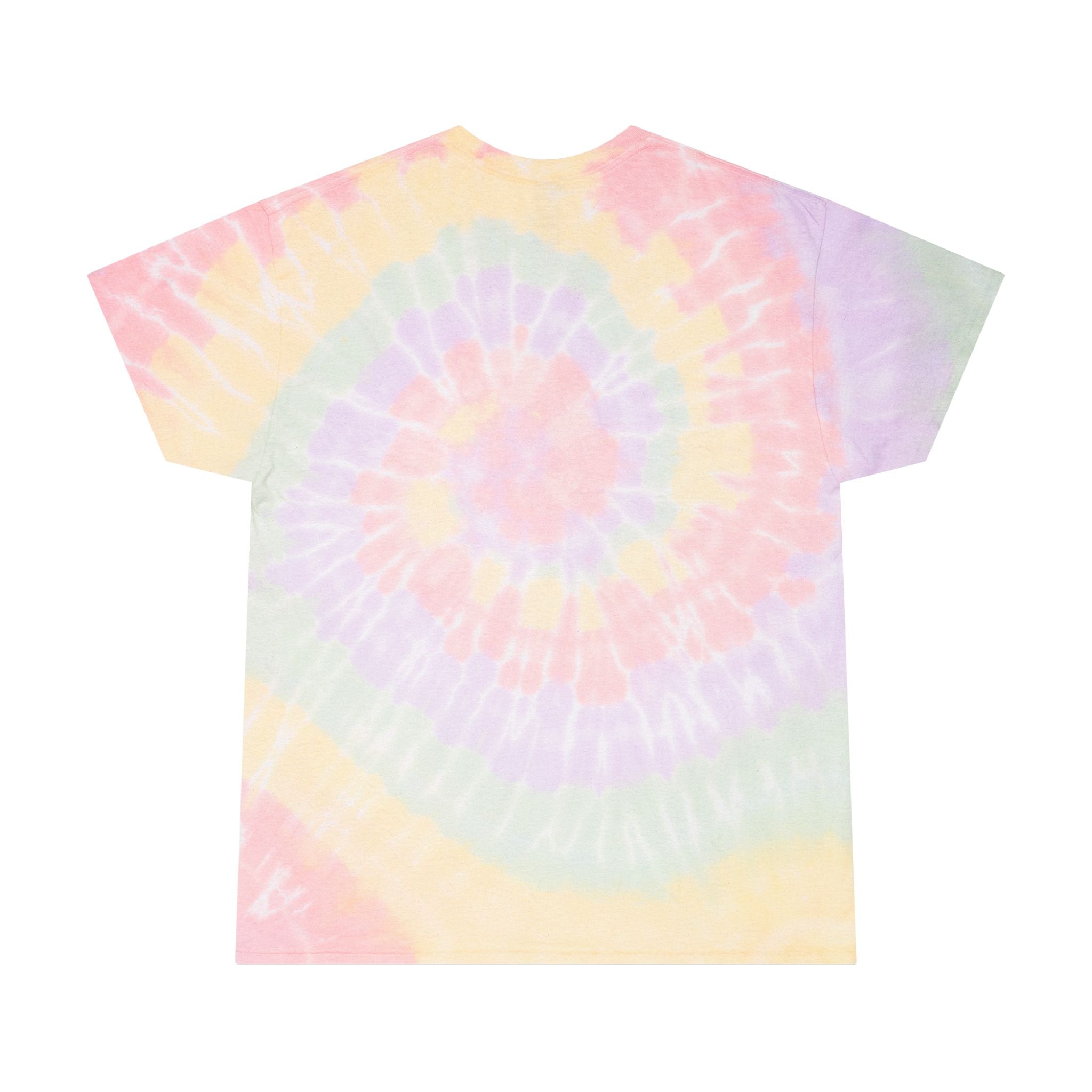 Tie-Dye T-Shirt — "Weird Is A Side Effect of Being Awesome" Spiral Pastel Tee